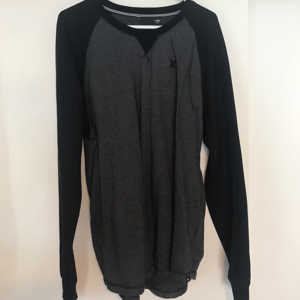 Hurley sweatshirt, casual, gray, black
